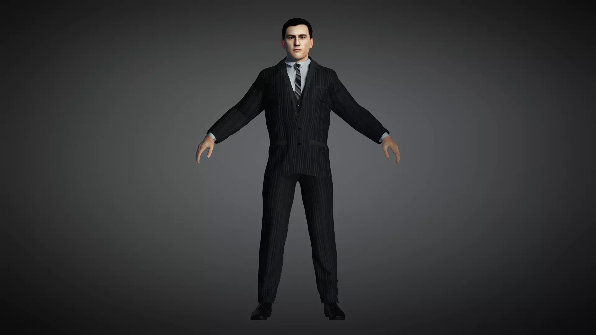 AAA Realistic Male Character 14 Low-poly 3D model_0