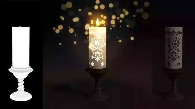 Encanto Candle 3D Model - Fan made