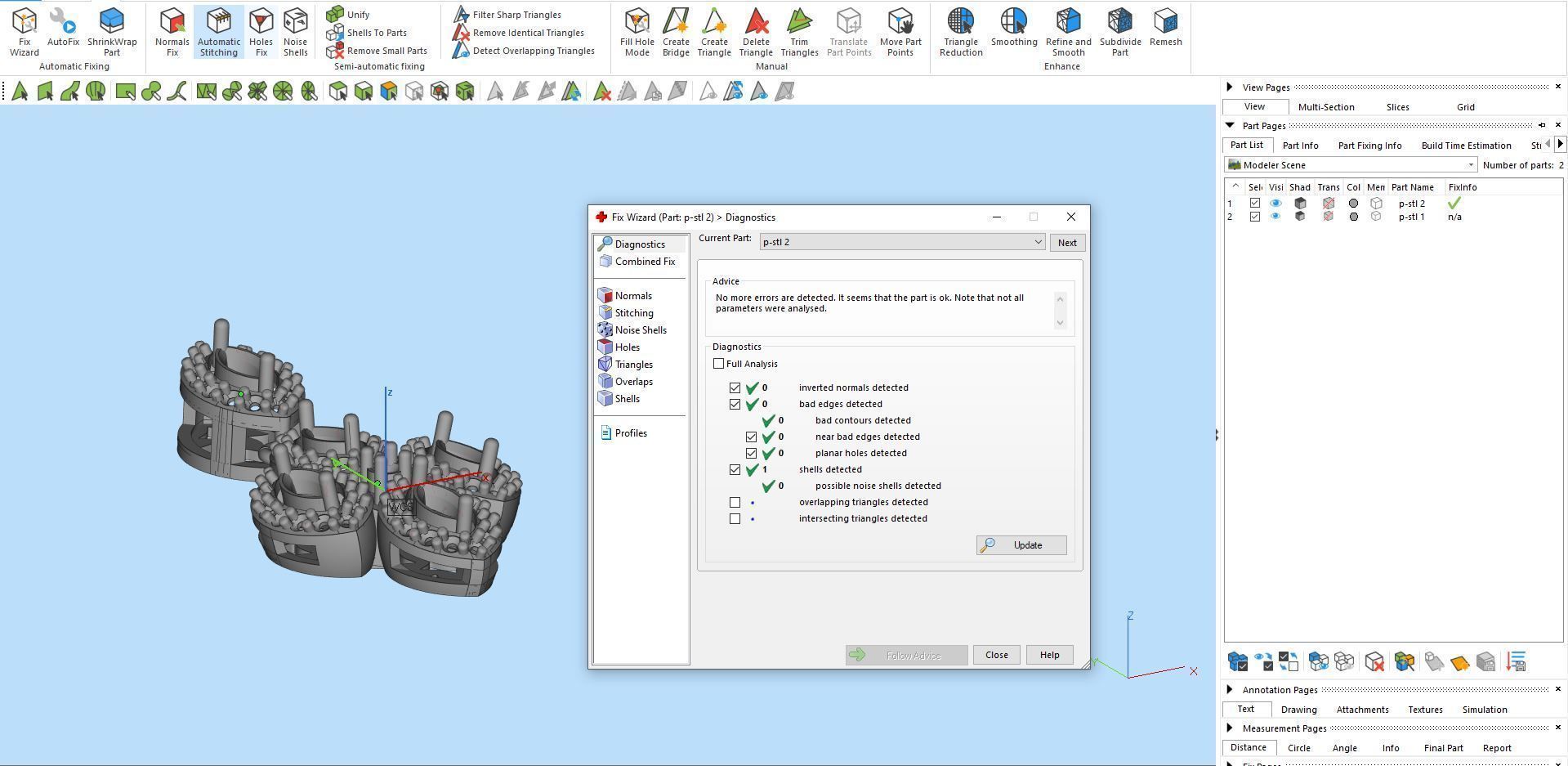 Diamond Necklace 3 line 3D print model_12