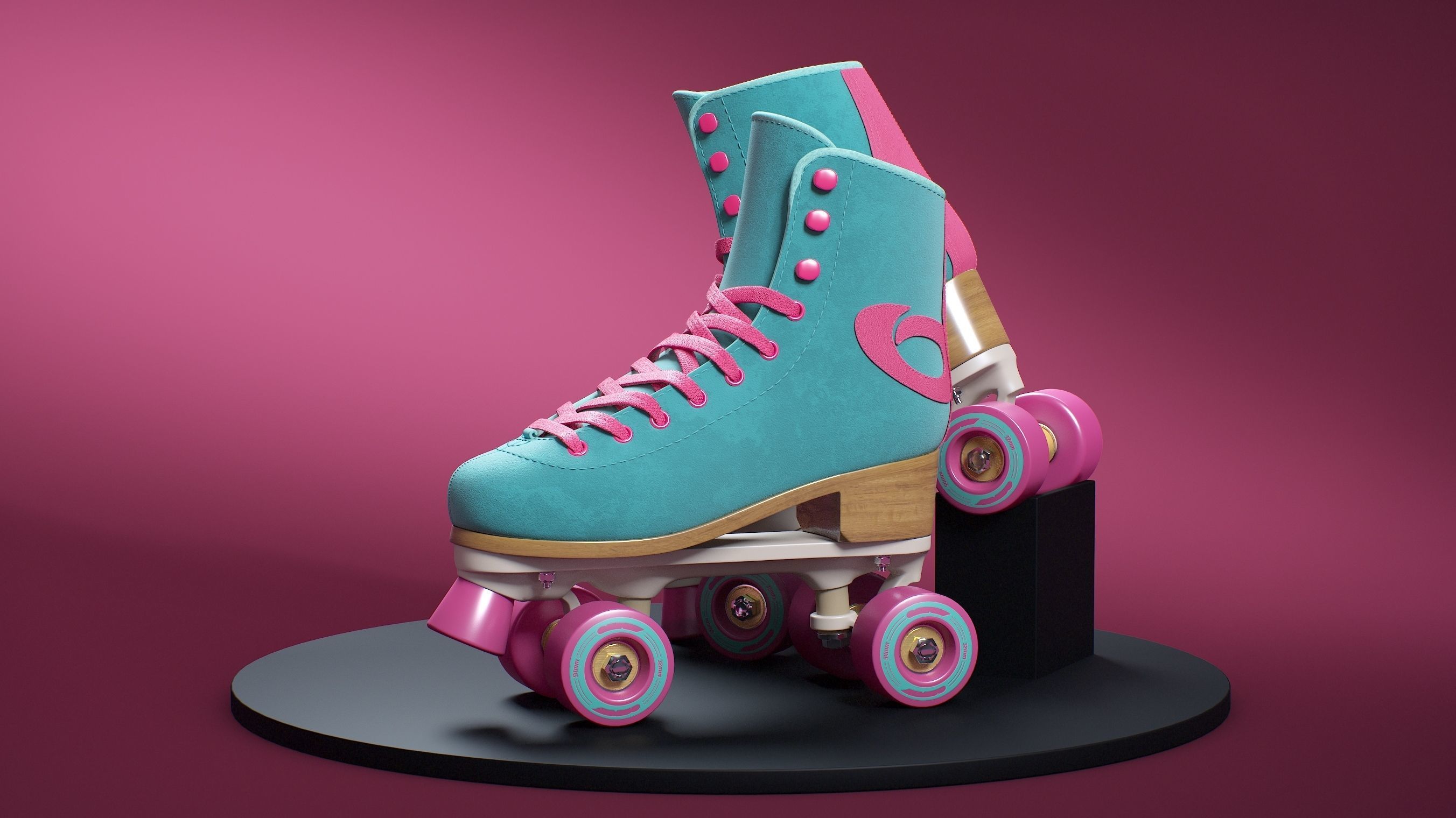 Roller skates Osprey 02 3D model_2