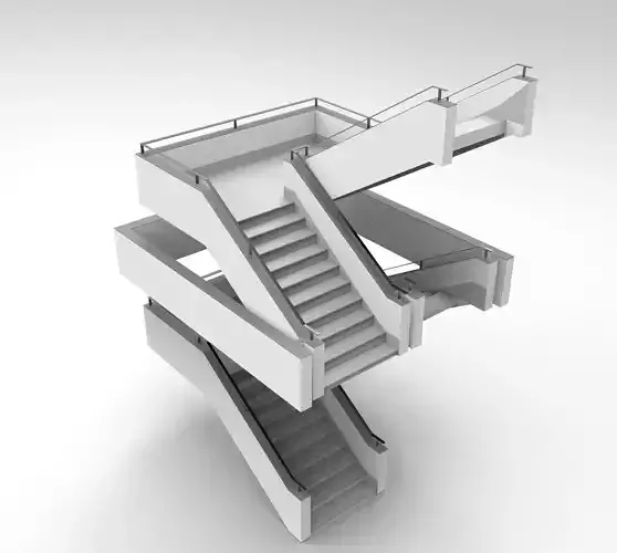 Staircase set of stairs