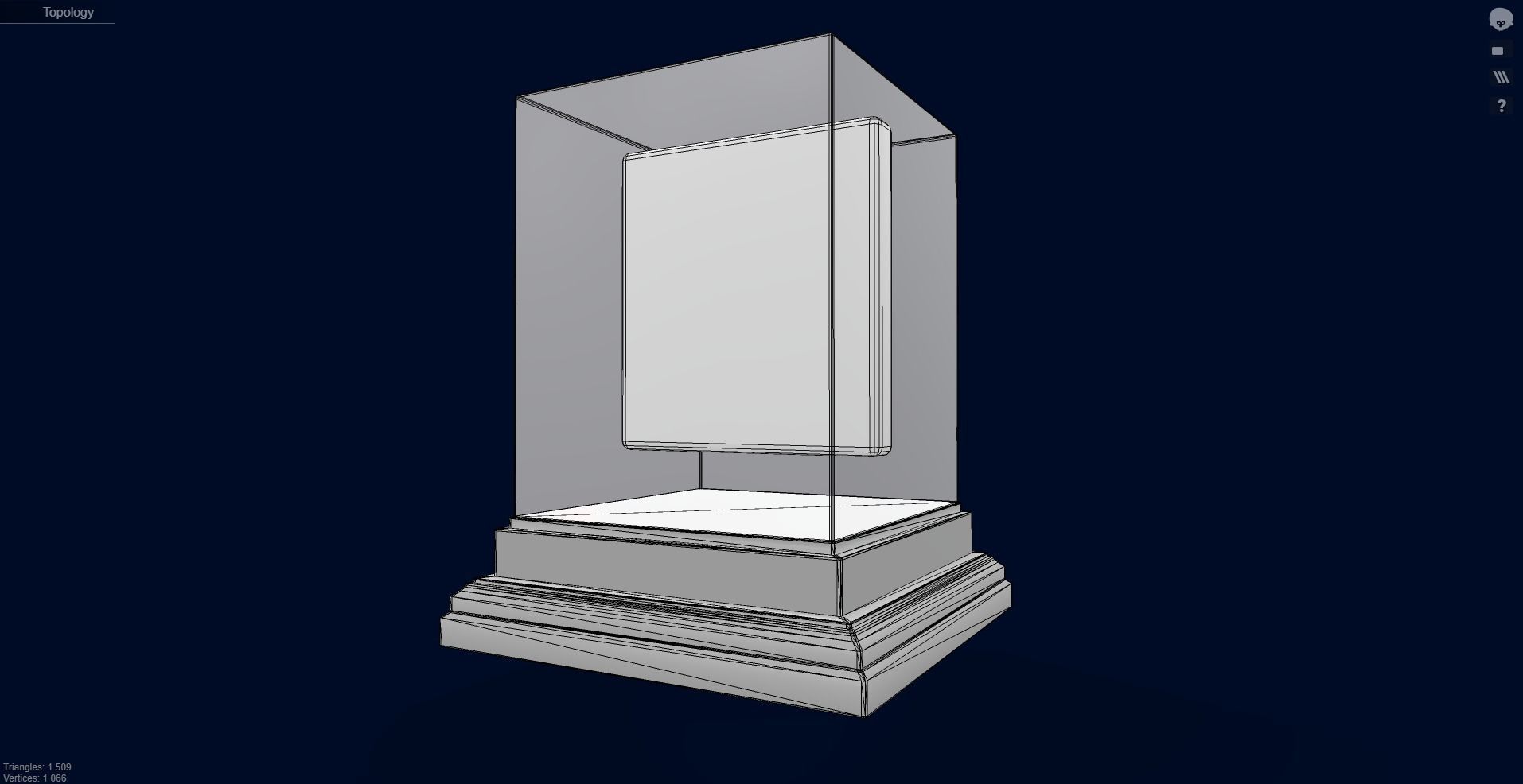 Mutant Ape 9 Gold Club Low-poly 3D model_12