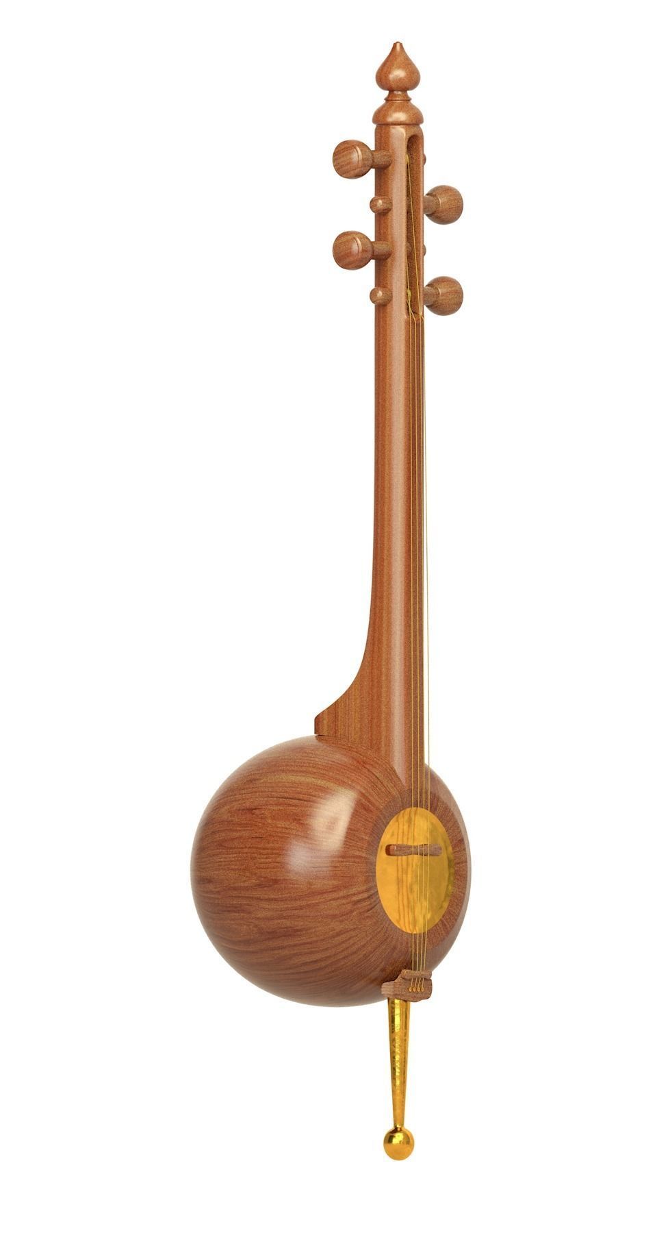 Armenian music instrument 3D model_2