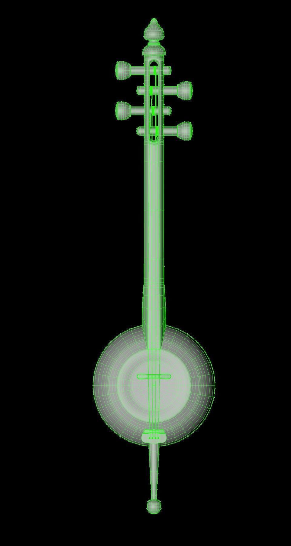 Armenian music instrument 3D model_3