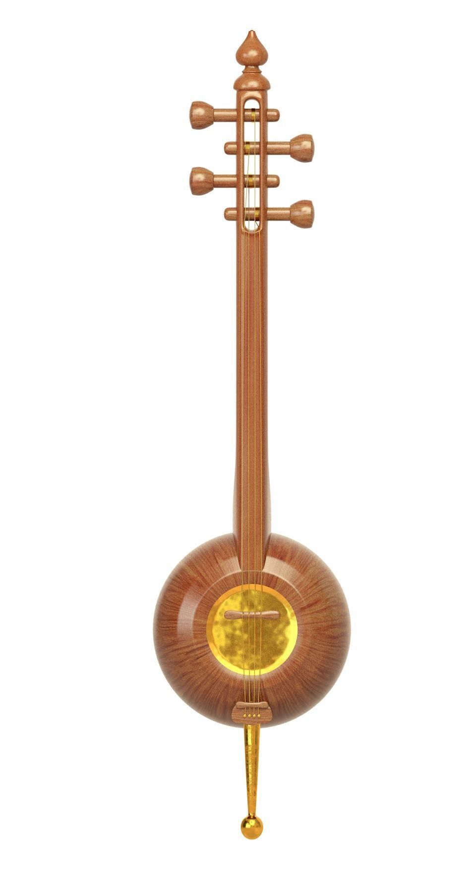 Armenian music instrument 3D model_4