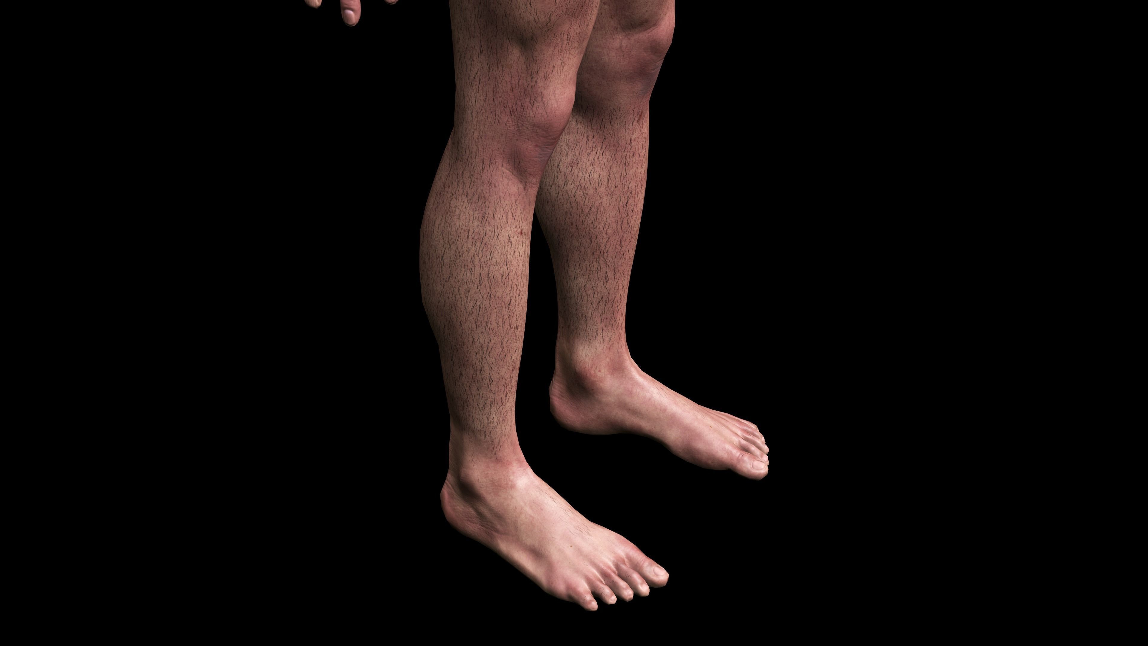 REALISTIC HIGHLY DETAILED MAN Low-poly 3D model_12