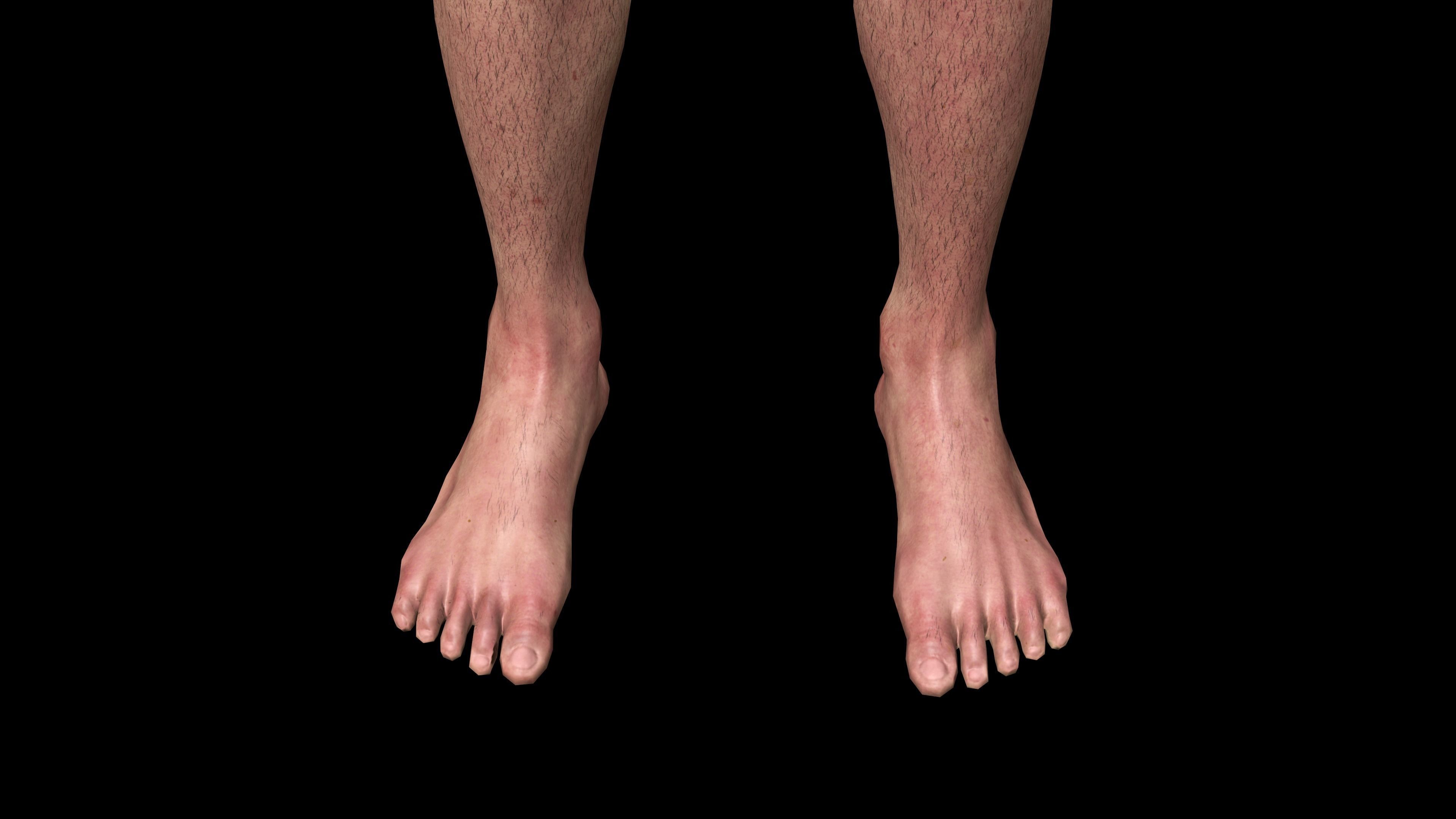 REALISTIC HIGHLY DETAILED MAN Low-poly 3D model_14