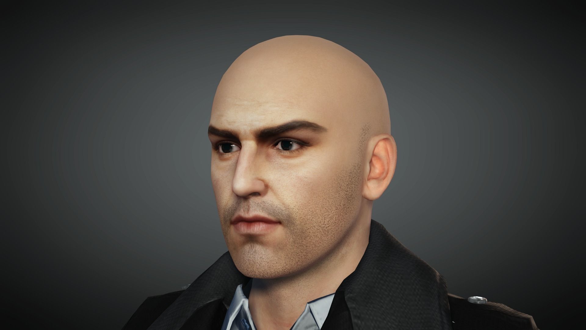 AAA Realistic Male Character 17 Low-poly 3D model_20