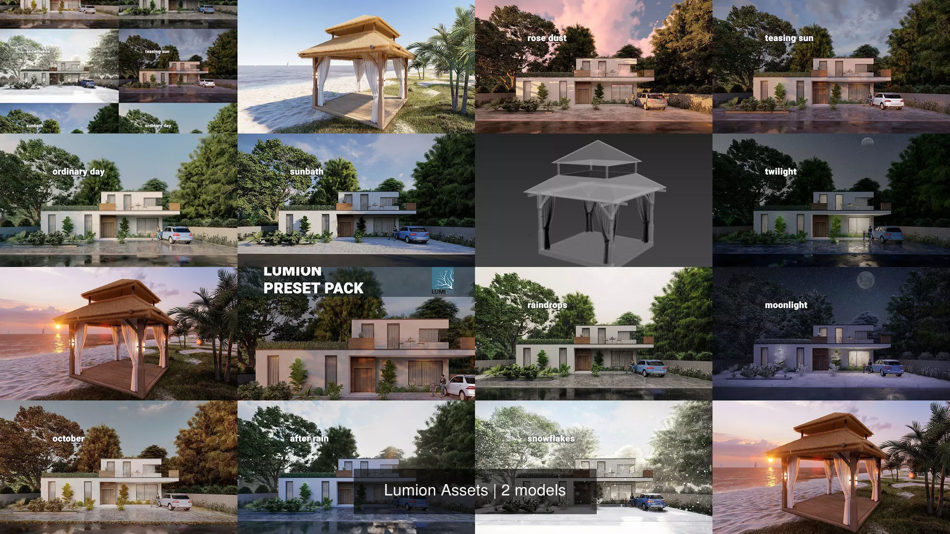 Lumion Assets 3D Model Collection_1
