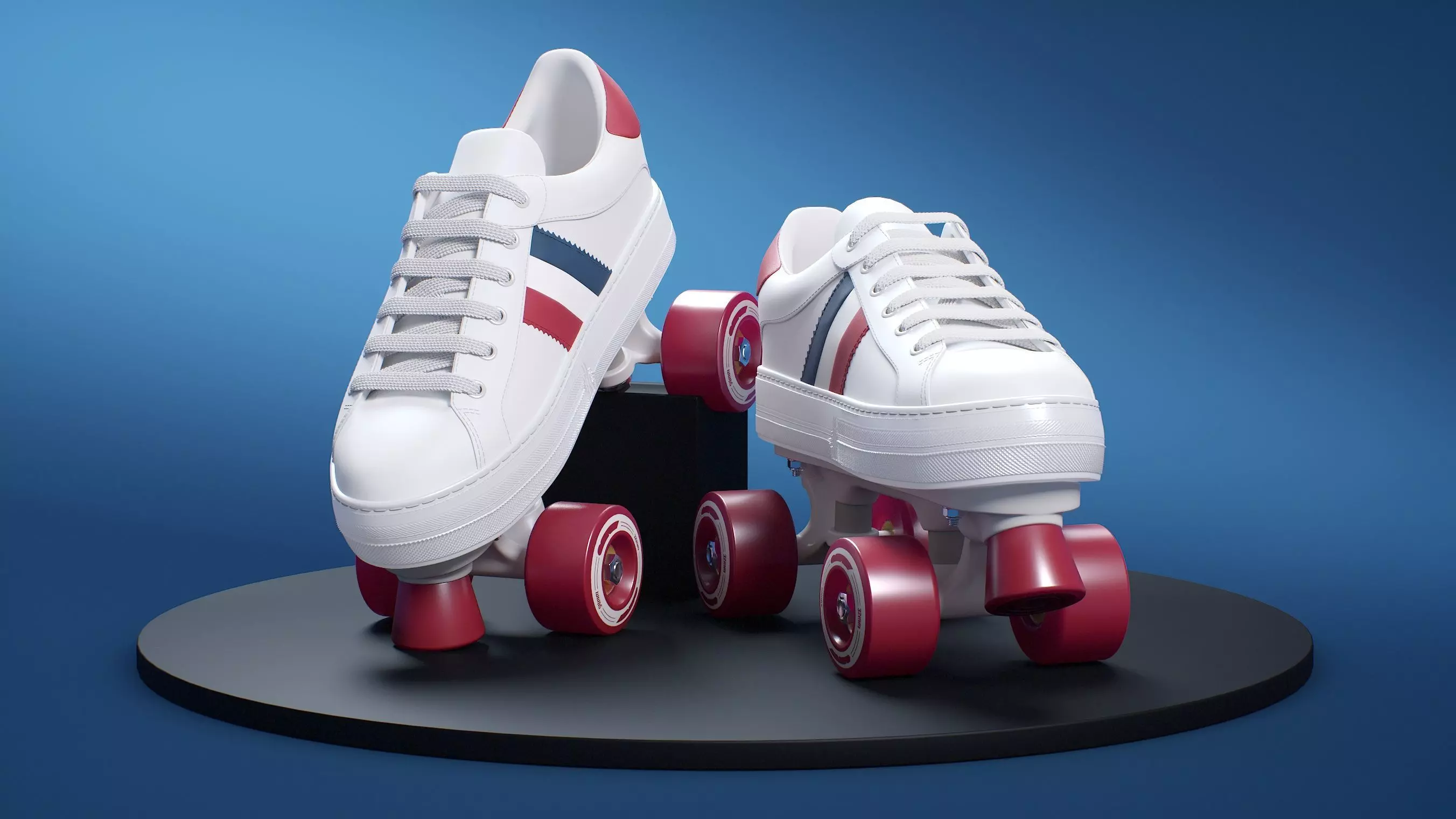 Roller skates Osprey 03 3D model