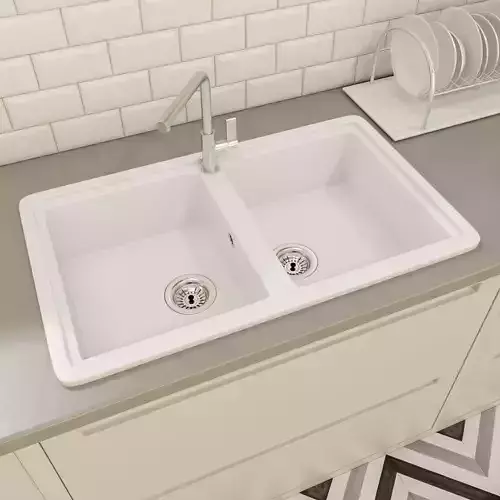 Composite White Sink