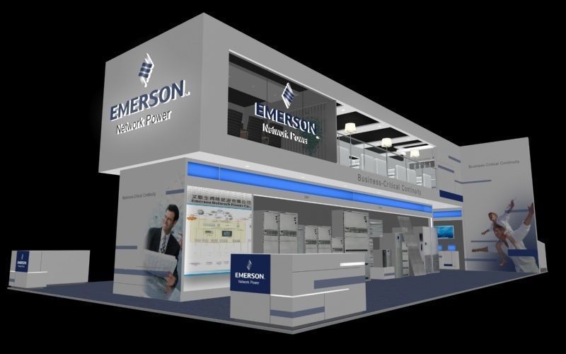 20 Exhibition Booth 3D model 3D model_1