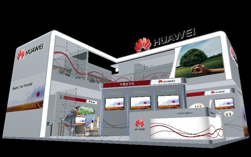 20 Exhibition Booth 3D model 3D model_11