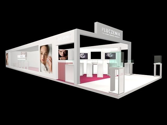 20 Exhibition Booth 3D model 3D model_7