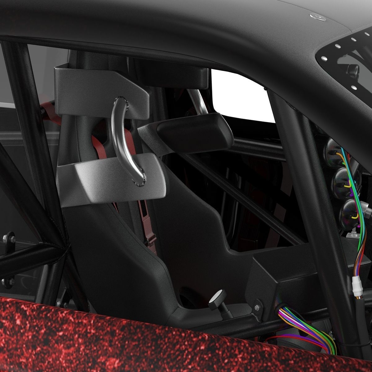 Monster Truck Generic 2 Rigged 3D model_69