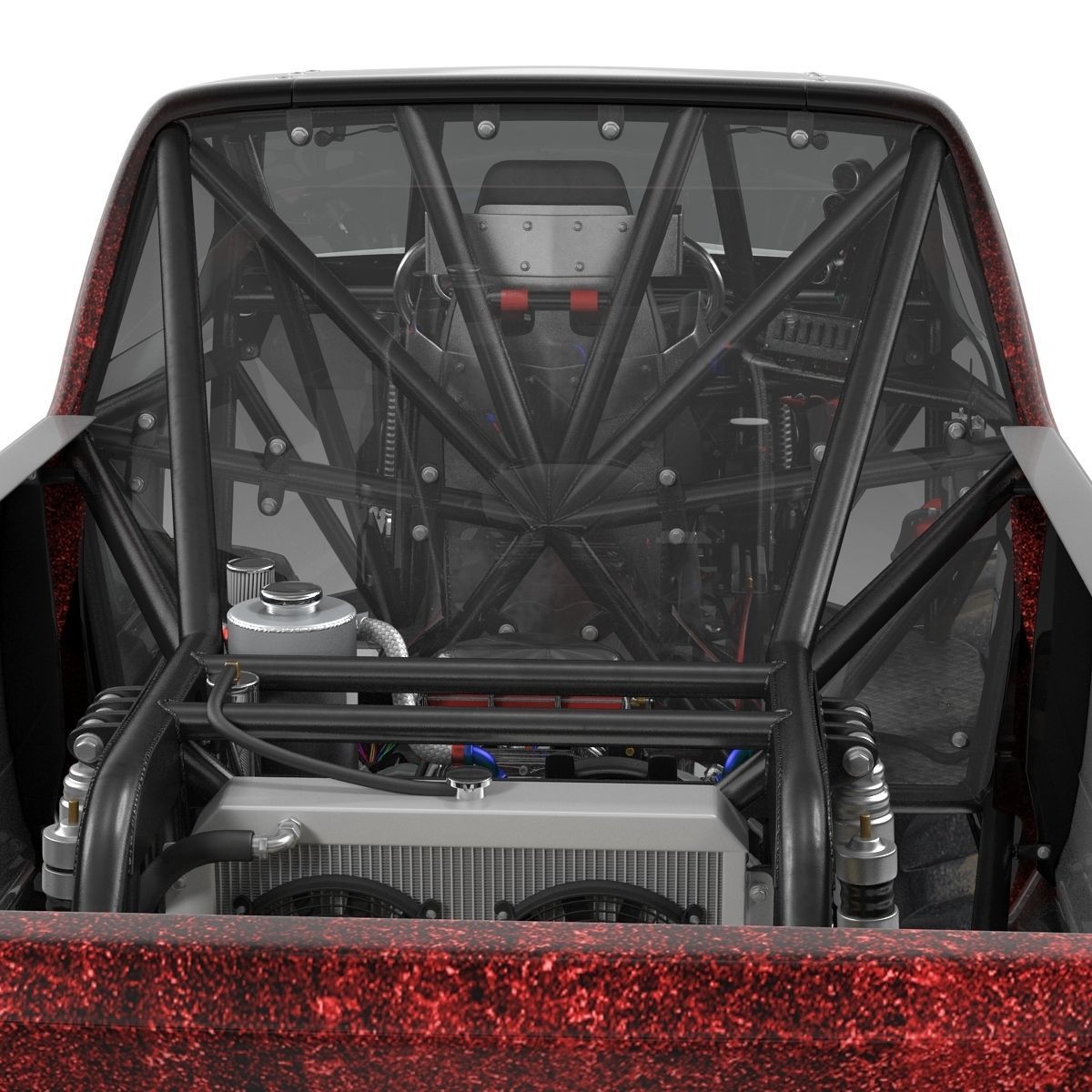 Monster Truck Generic 2 Rigged 3D model_50