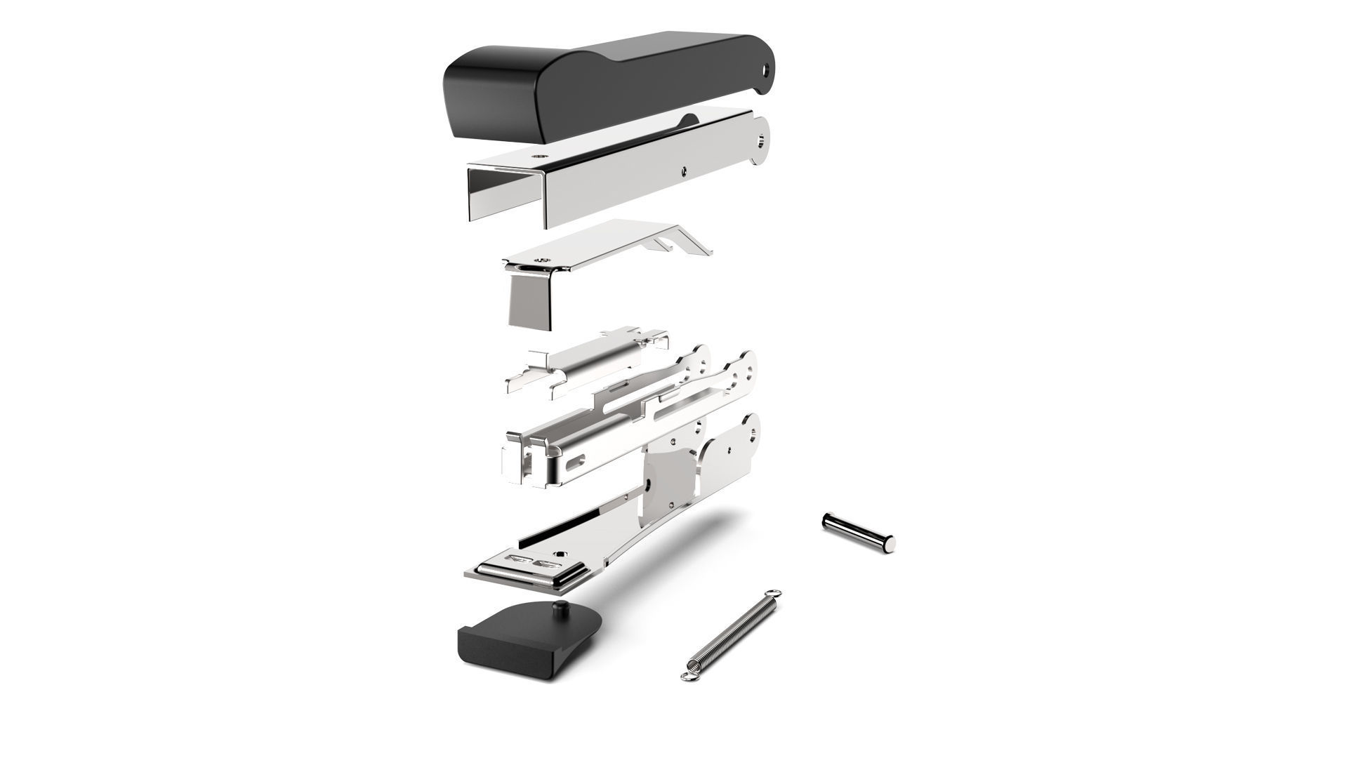 Stapler 3D model_1