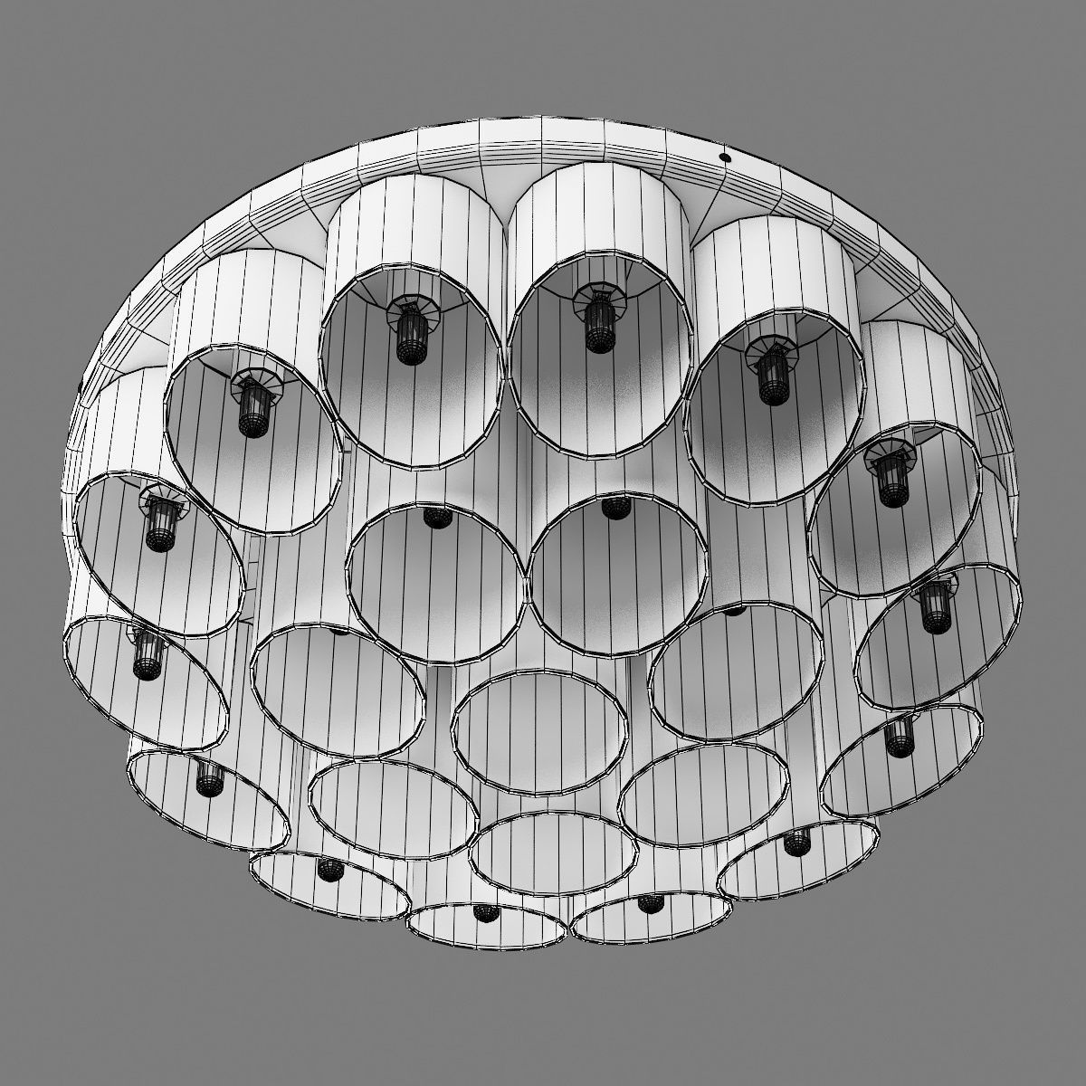 72022x Siena Lightstar Ceiling chandelier 3D model_11