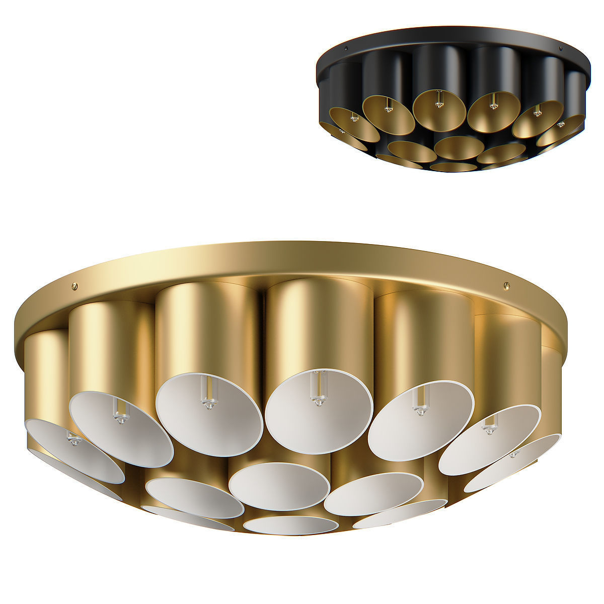 72022x Siena Lightstar Ceiling chandelier 3D model_1