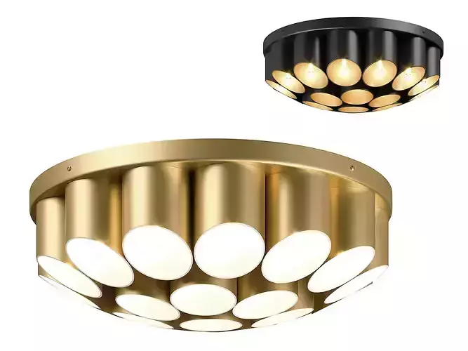 72022x Siena Lightstar Ceiling chandelier 3D model