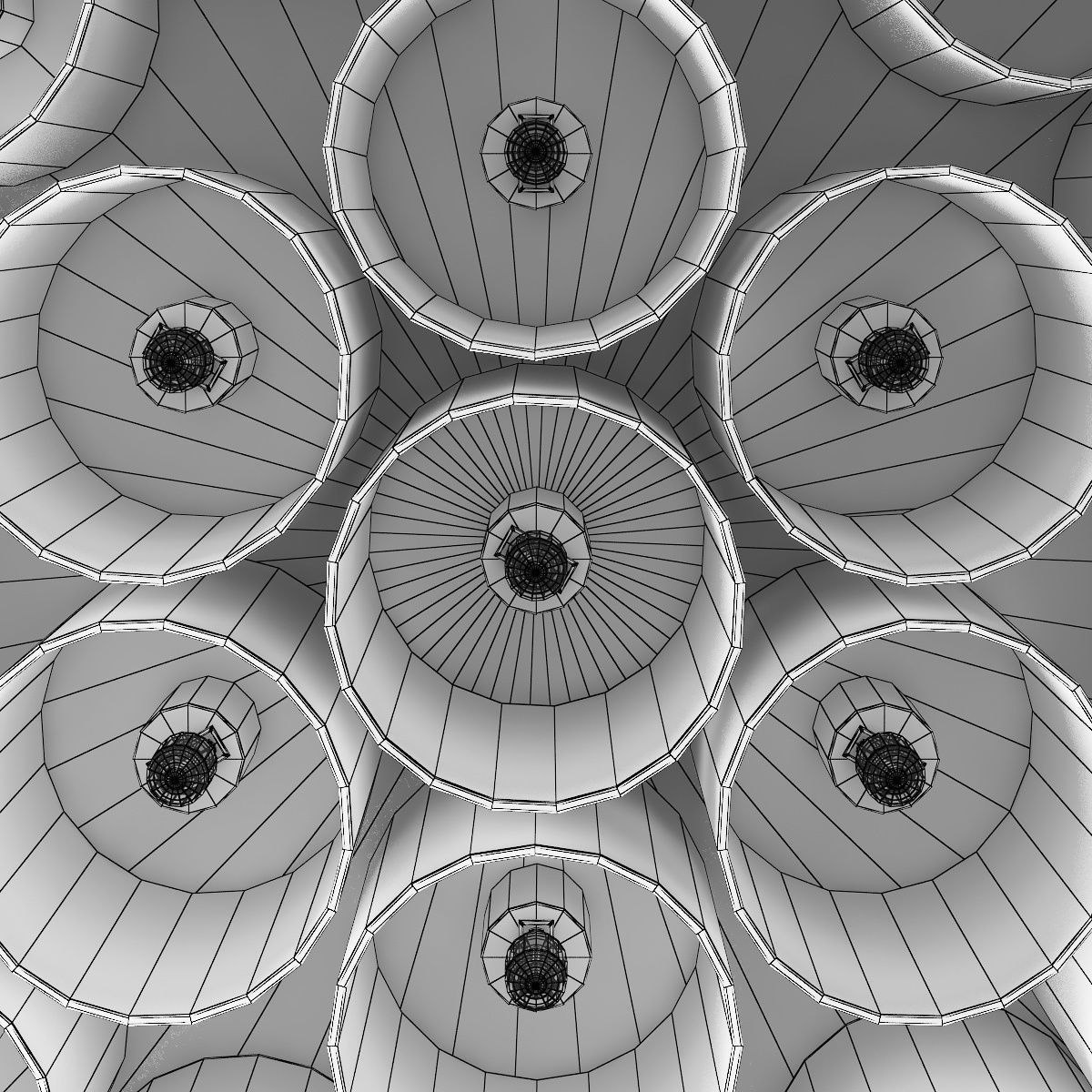 72040x Siena Lightstar Ceiling chandelier 3D model_10