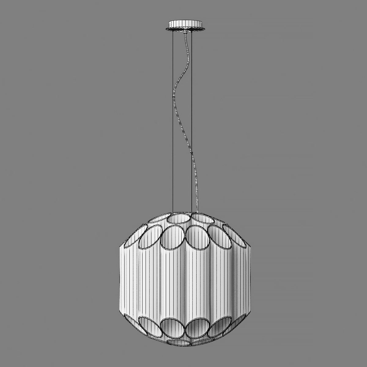 72044x Siena Lightstar Pendant chandelier 3D model_12