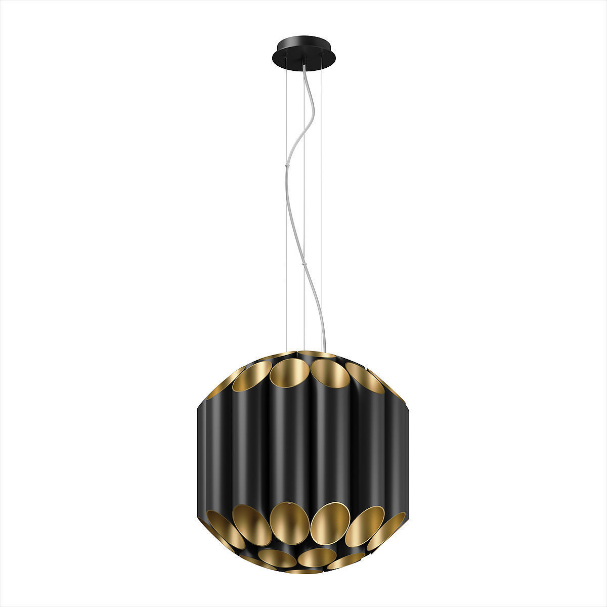 72044x Siena Lightstar Pendant chandelier 3D model_7