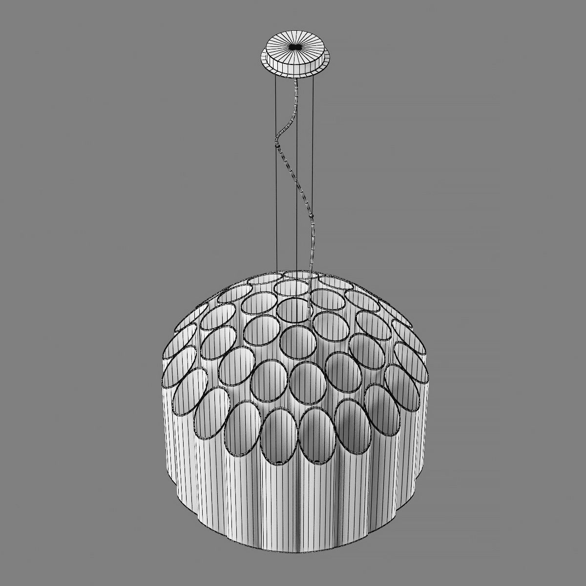 72080x Siena Lightstar Pendant chandelier 3D model_13