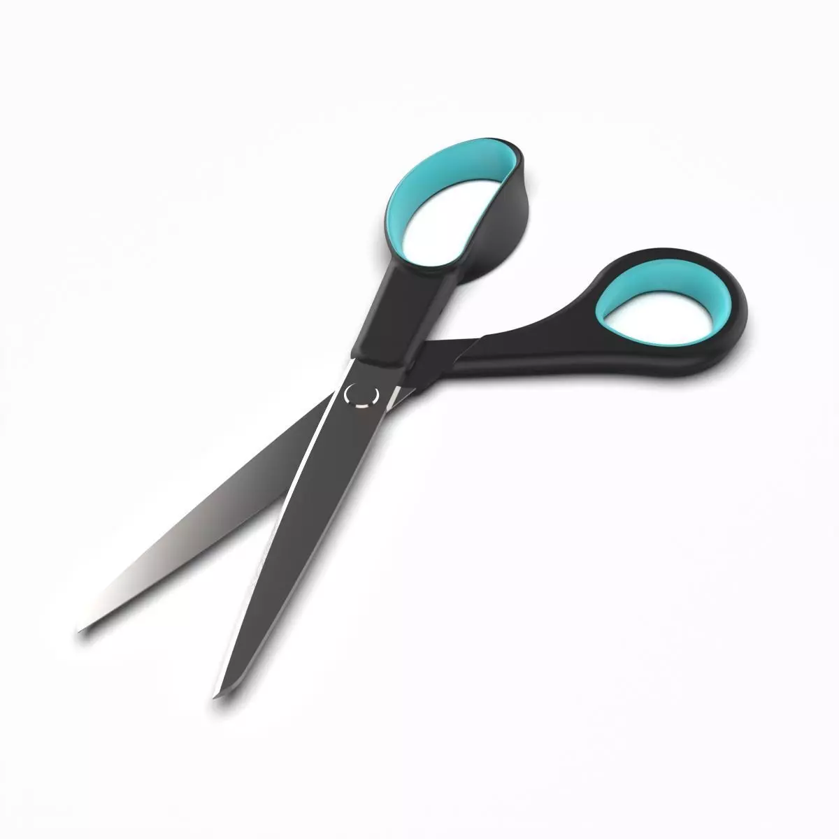 Scissors pair of 3D model_0