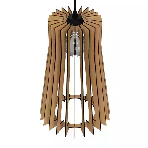 CEILING LIGHT LAMP 3D PRINT AND LASER CUT FILES MODEL 13