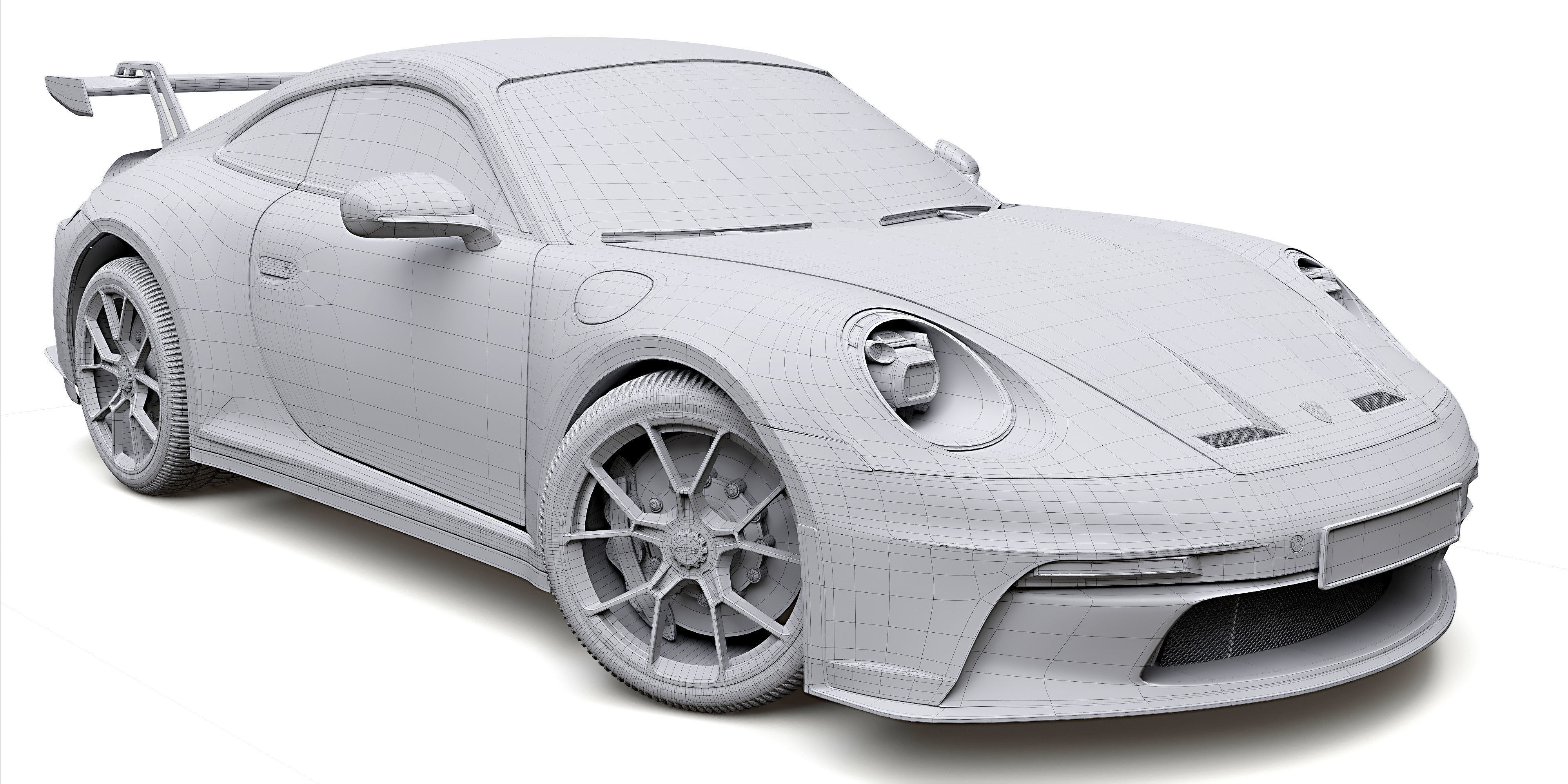 Porsche 911 GT3 2022 3D model_13