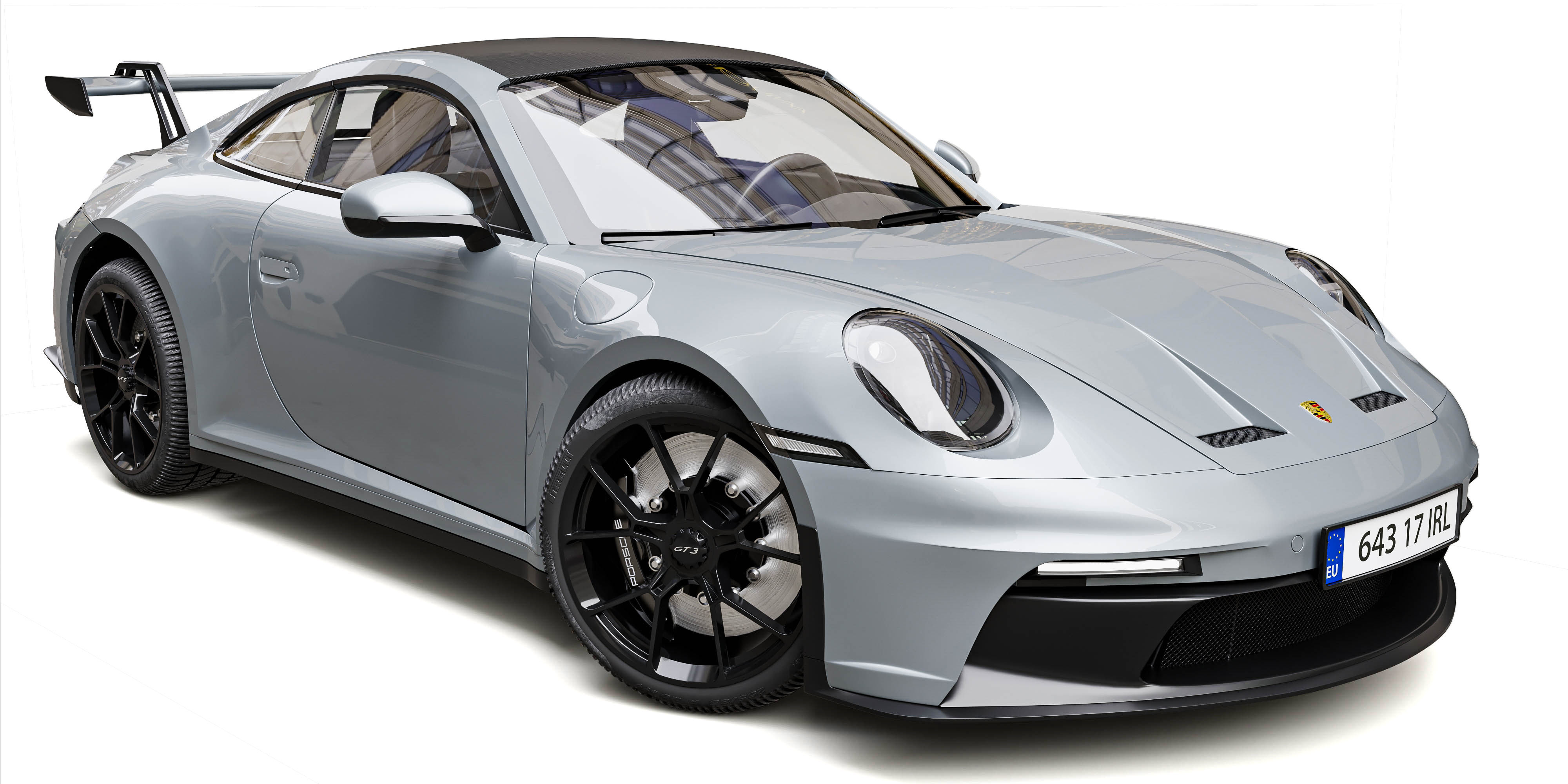 Porsche 911 GT3 2022 3D model_3