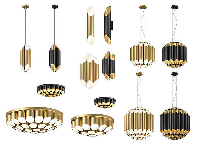 720 Siena Lightstar Collection of Modern Lamps 