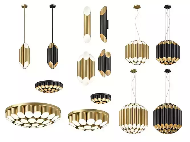 720 Siena Lightstar Collection of Modern Lamps 
