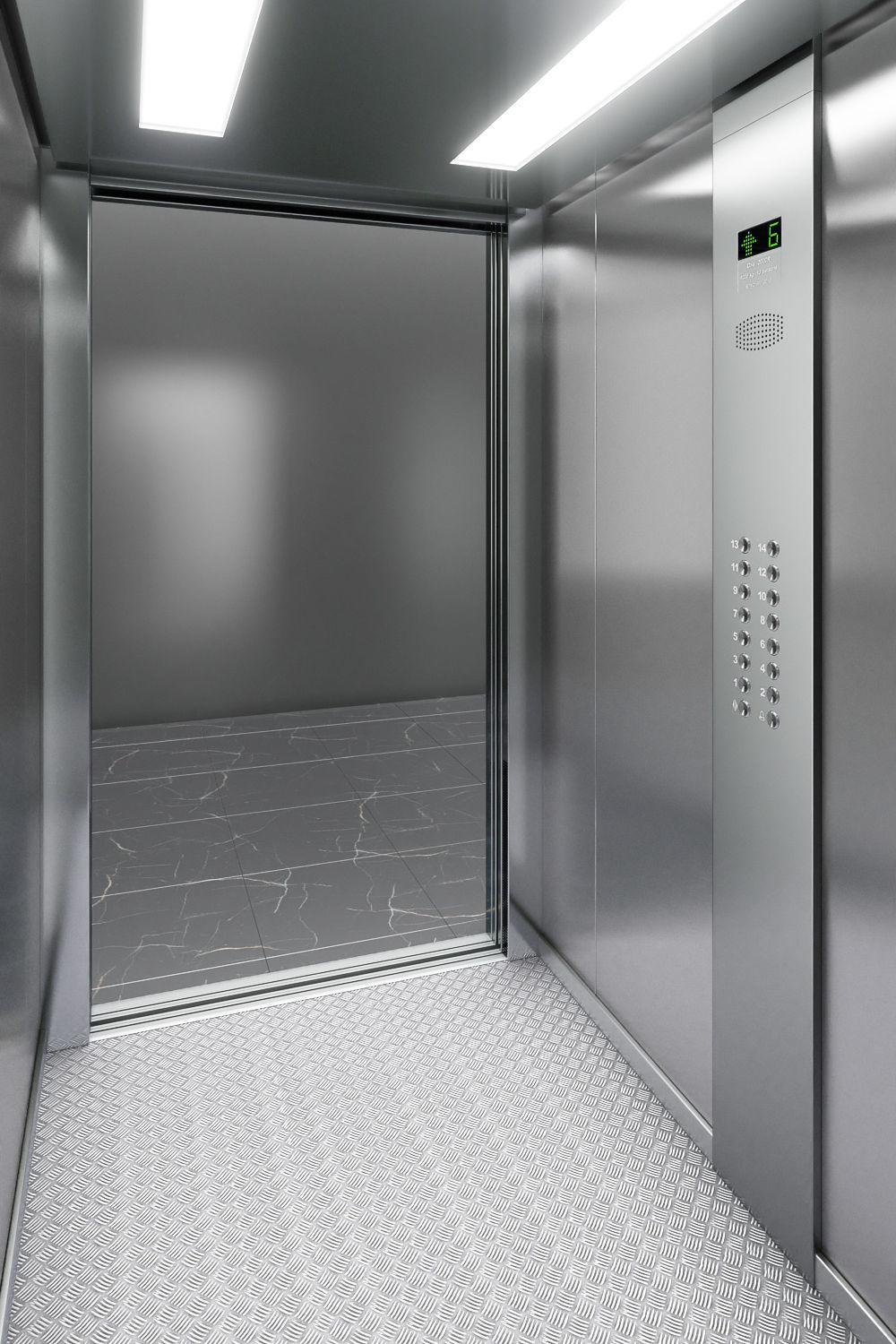 OTIS 2000 R Elevator 3D model_15