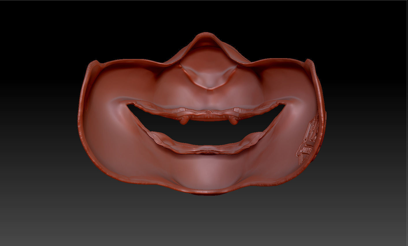 kids paw patrol Marshall mask 3D print model_1