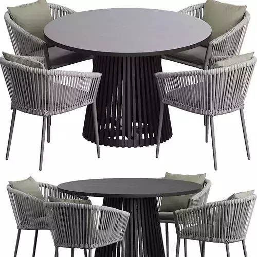 Muse and Forma IRUNE  dining table