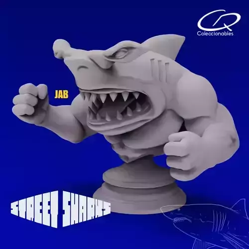 Street Sharks - Jab - Animated Series 3D print model
