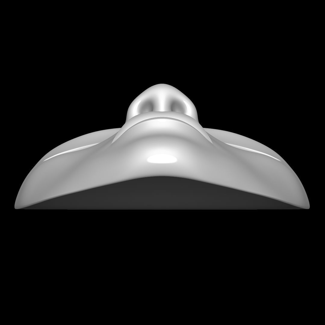 Mask Female 3D model_9