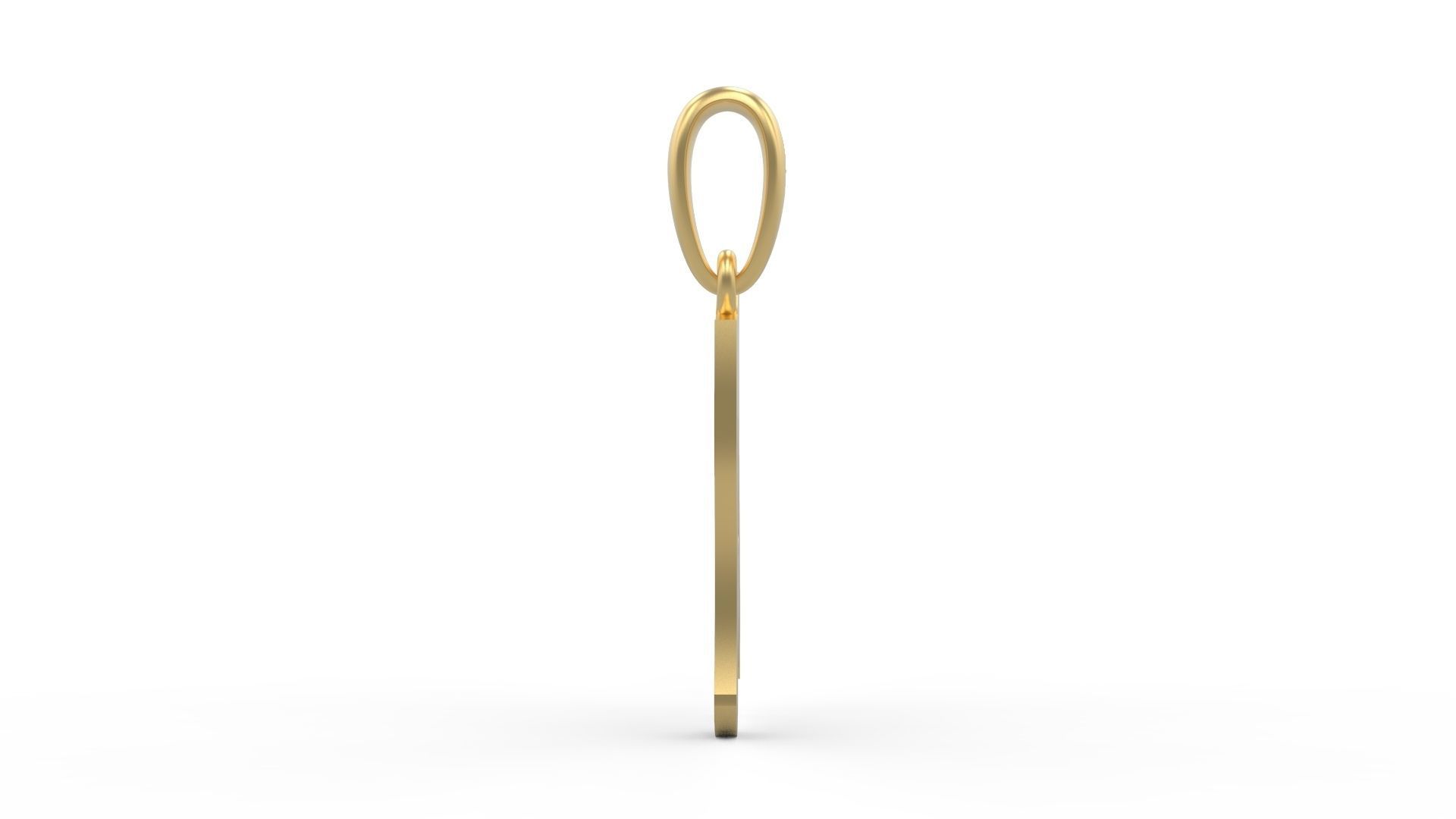 Initial Letters Pendant SomeWhereInSpace A 3D print model_2