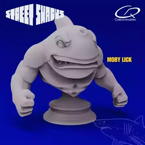 Street Sharks - Moby Lick - Animated Series 3D print model