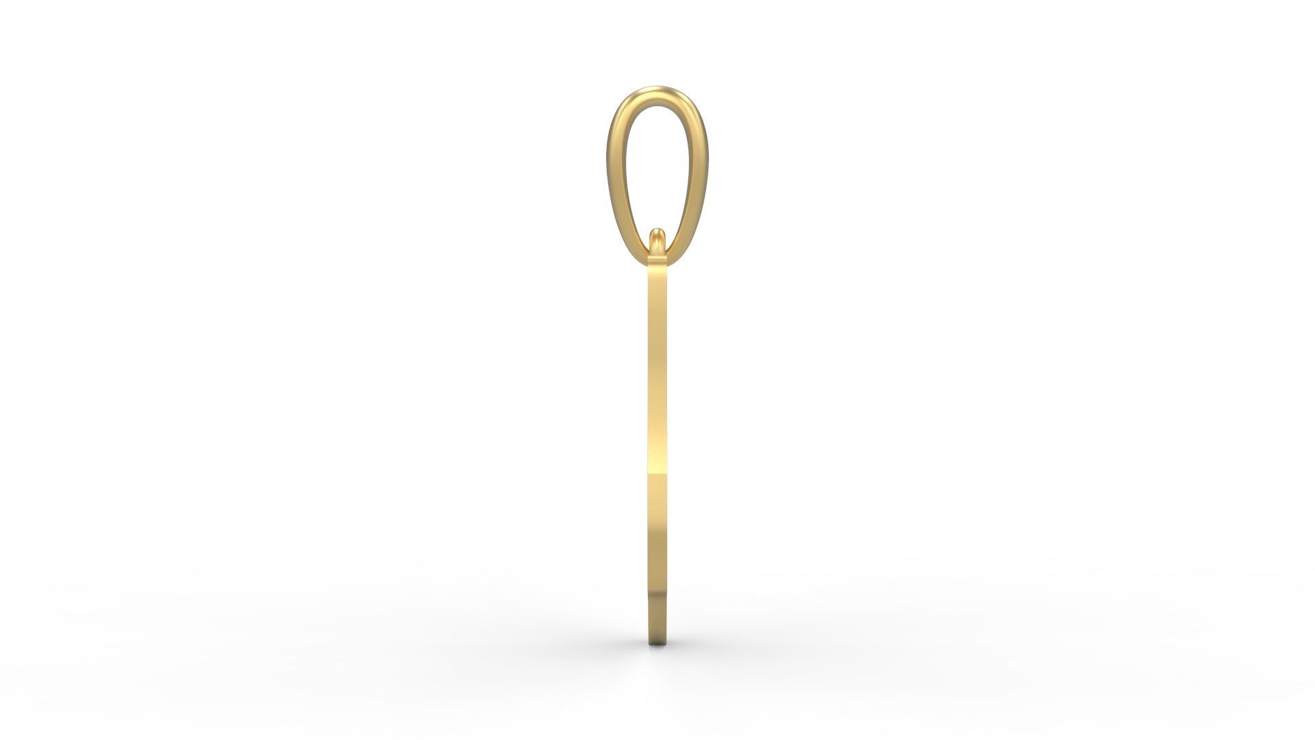 Initial Letters Pendant SomeWhereInSpace D 3D print model_2