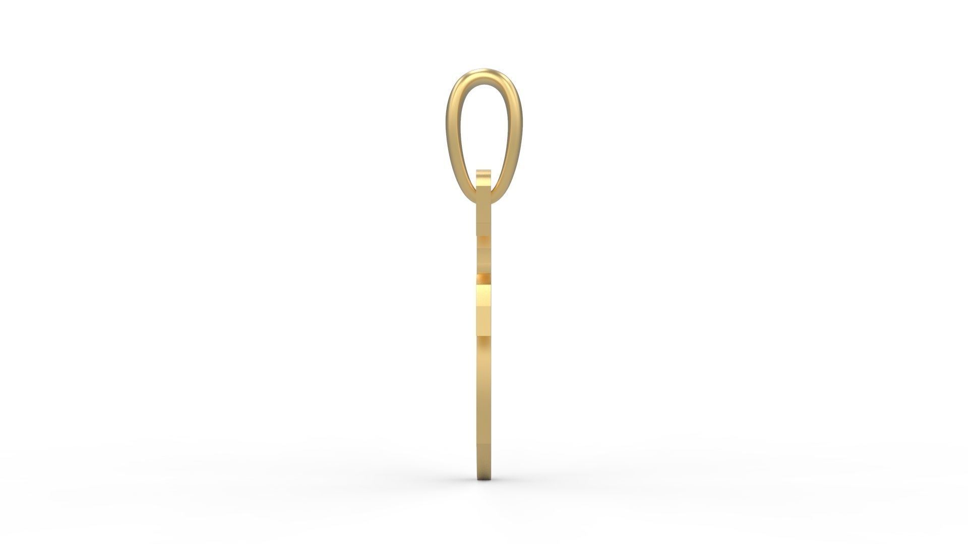 Initial Letters Pendant SomeWhereInSpace F 3D print model_2