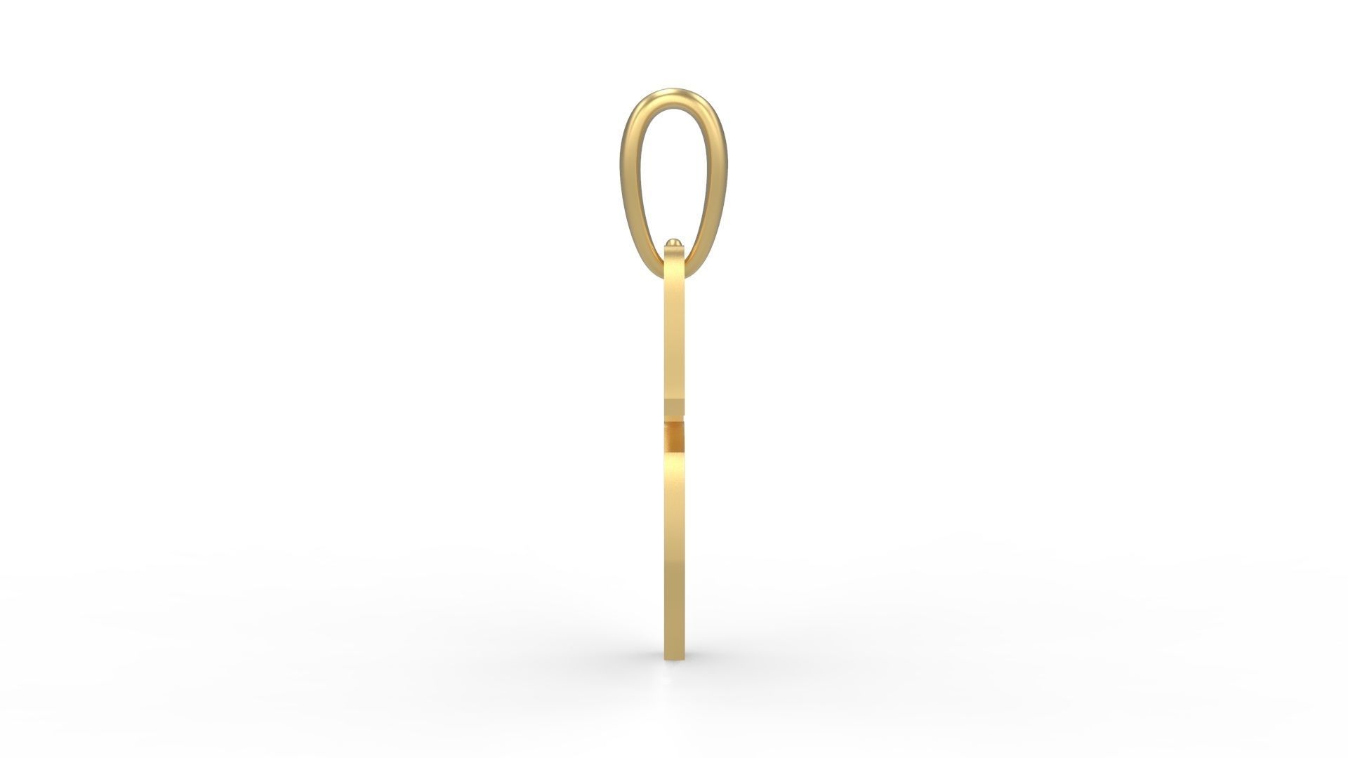 Initial Letters Pendant SomeWhereInSpace G 3D print model_2