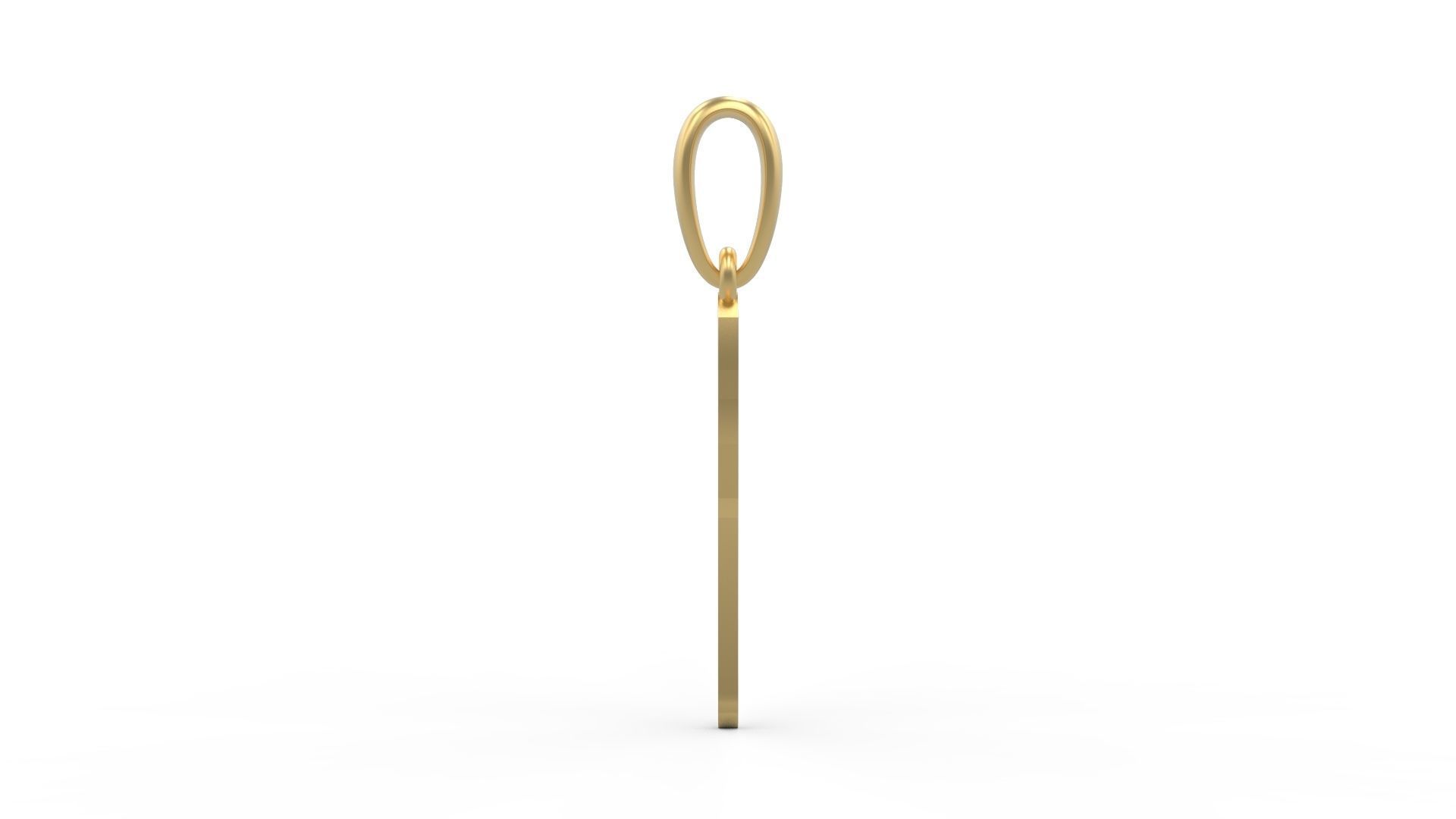 Initial Letters Pendant SomeWhereInSpace I 3D print model_2