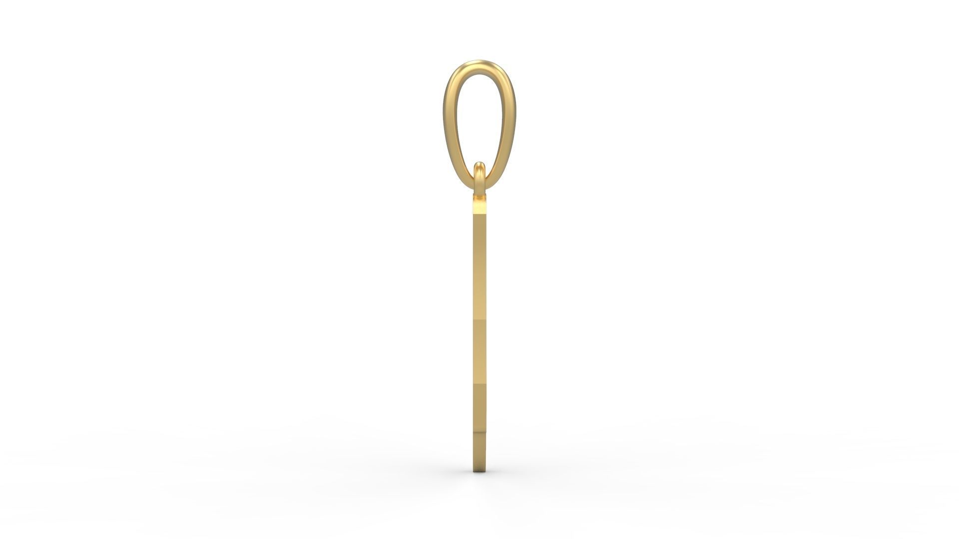 Initial Letters Pendant SomeWhereInSpace J 3D print model_2