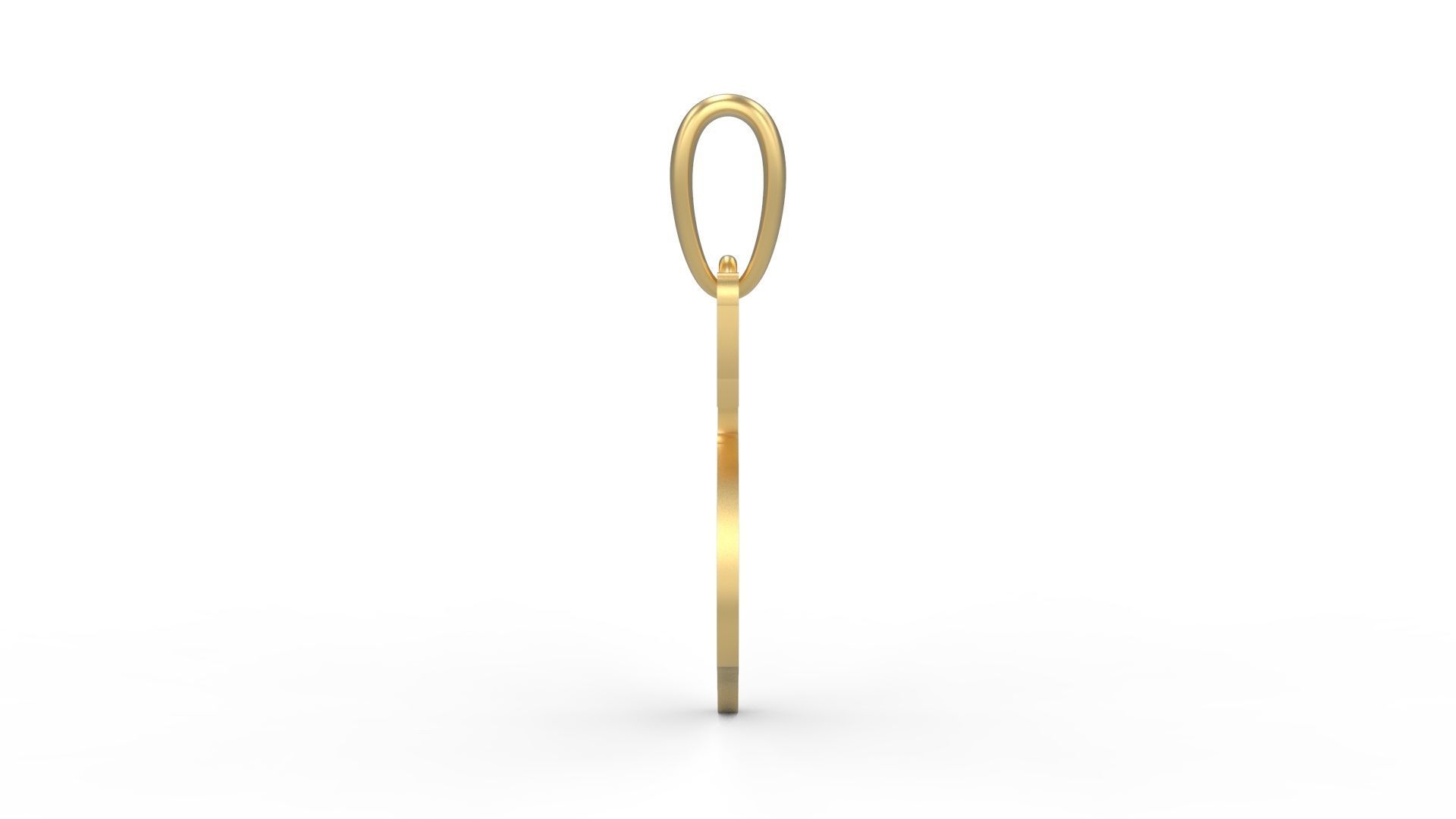 Initial Letters Pendant SomeWhereInSpace S 3D print model_2