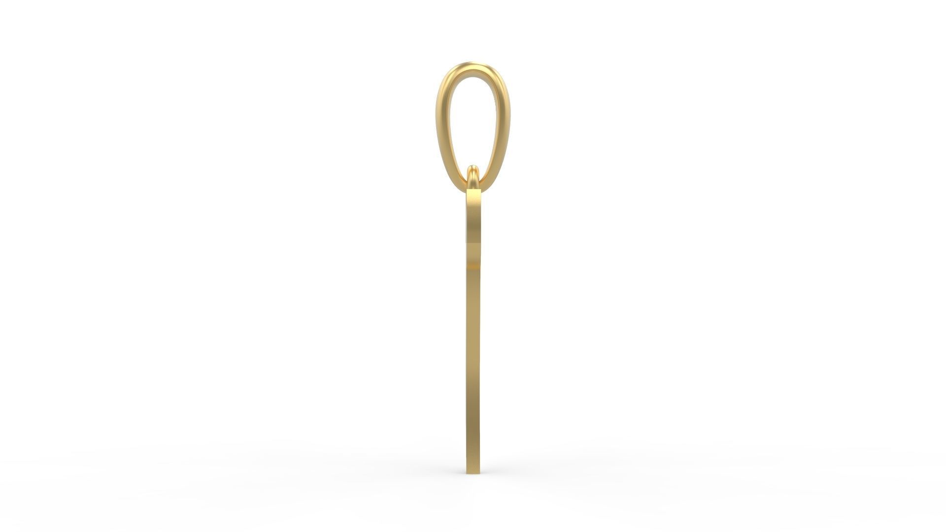 Initial Letters Pendant SomeWhereInSpace T 3D print model_2