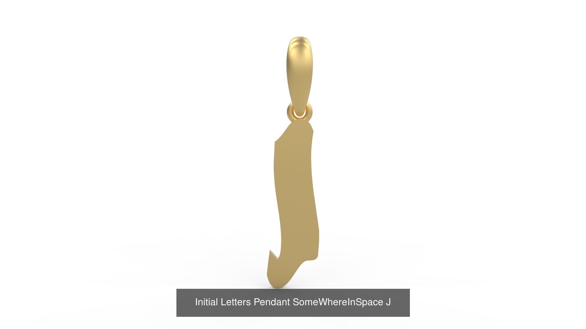 Initial Letters Pendant Alphabets SomeWhereInSpace 3D Model Collection_12