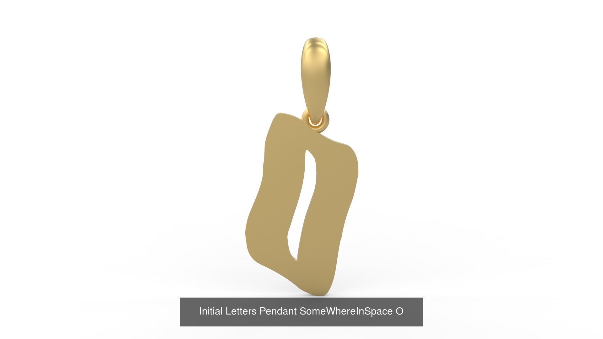 Initial Letters Pendant Alphabets SomeWhereInSpace 3D Model Collection_17